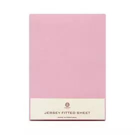 Простыня на резинке Luxberry, розовый 160x30x200 см