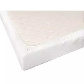 Простыня на резинке Promtex-Orient белая 120x200 см