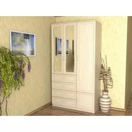 Шкаф СлавМебель с комодом 1200