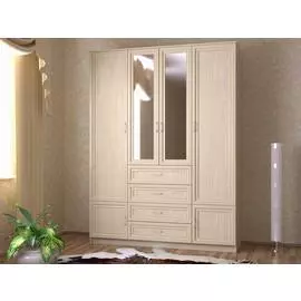 Шкаф СлавМебель с комодом 1600