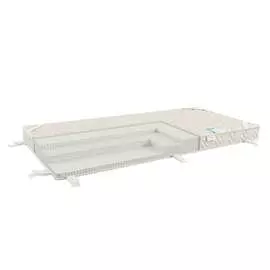 Тонкий матрас Alitte Flavin M-11-K 200x200 см