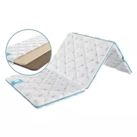 Тонкий матрас складной Promtex-Orient Latex 3 см + Cocos 3см