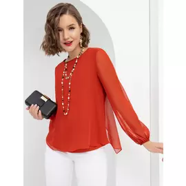 Блуза ЧА-Сказочно повезло! (нью рэд)