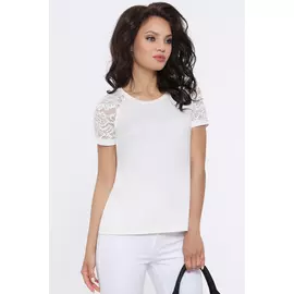 Блуза ДС-САМАНТА, ВАЙТ