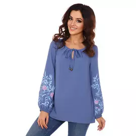 Блуза СР-2352 П(индиго)