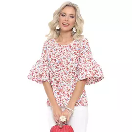 Блузка ДС-ОЛИВИЯ, КОРАЛЛ