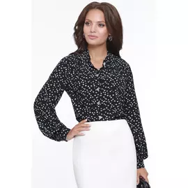 Блузка ДС-РОЛАНДА, БЛЭК