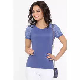 Блузка ДС-САМАНТА, БЛЮ