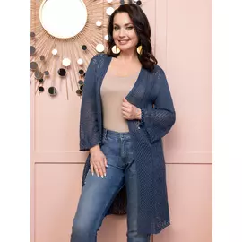 Кардиган ЧА-Свидание с летом (индиго)