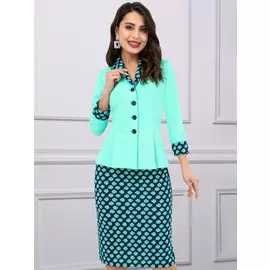 Костюм ЧА-Есть идея (2 в 1, бирюза)