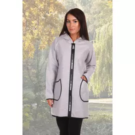 Пальто НТ-Бургунди (серый)