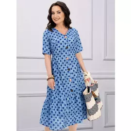 Платье ЧА-Лёгкое дыхание (горошек)