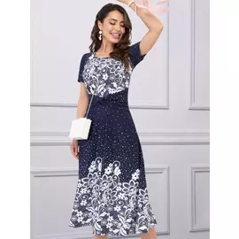 Платье ЧА-Очарование Мэрилин (вайт блю)