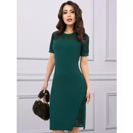 Платье ЧА-В стиле Дольче (изумруд)