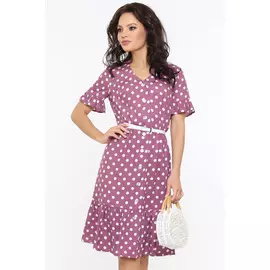 Платье ДС-ДЕВИЧЬИ МЕЧТЫ, РОУЗ, С РЕМЕШКОМ