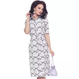 Платье ДС-КЛЮЧЕВАЯ ИСТОРИЯ, ПРИНТ