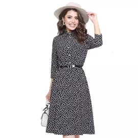 Платье ДС-ПРЯМО В ТОЧКУ, ШИК