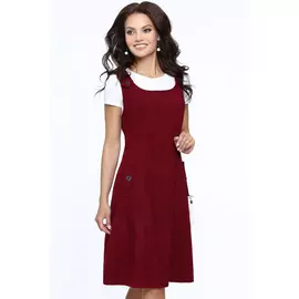 Сарафан ДС-КЛЮЧЕВАЯ ВЕЩЬ, ВИННЫЙ