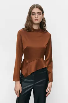 Блуза из сатина