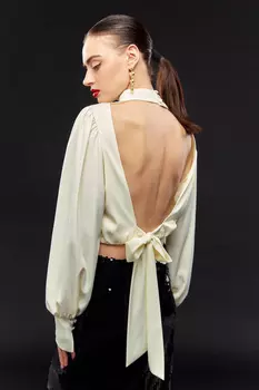 Блуза с открытой спиной