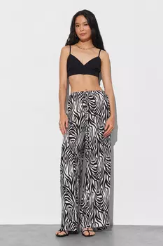 Брюки из хлопка на кулиске