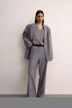 Брюки прямые мужского кроя