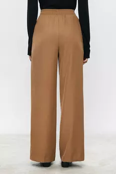 Брюки широкие на резинке