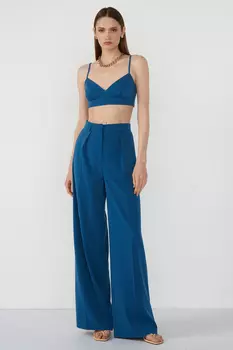 Брюки широкого кроя