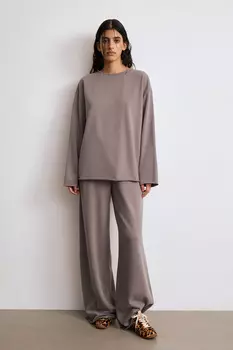 Брюки спортивные из футера