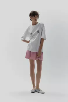 Футболка с сердцами