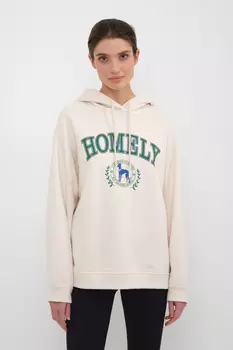 Худи оверсайз с принтом