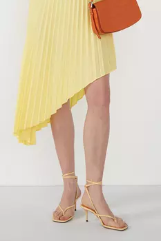 Юбка гофре с ассиметричным низом