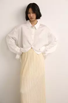 Юбка макси плиссе