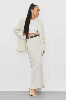 Юбка макси прямого силуэта