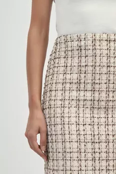 Юбка миди из твида