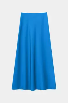 Юбка миди из вискозы