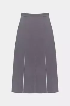 Юбка миди с разрезами