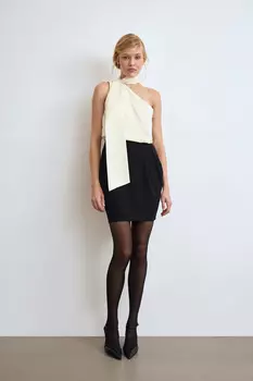 Юбка с объемными складками