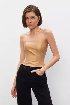 Корсет из экокожи