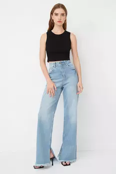 Кроп-топ в рубчик