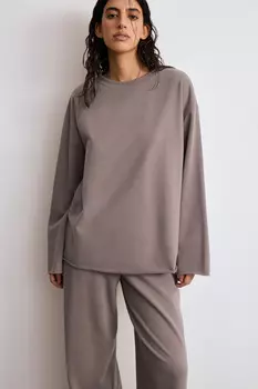 Лонгслив из футера