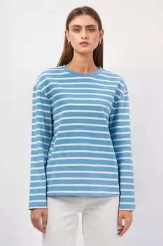 Лонгслив в полоску