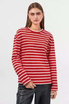 Лонгслив в полоску