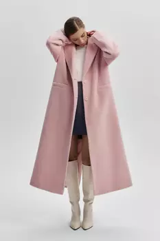 Пальто оверсайз макси