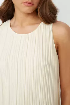 Платье миди плиссе