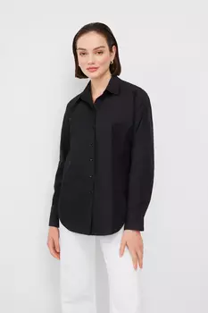 Рубашка прямого кроя из хлопка