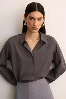 Рубашка прямого силуэта