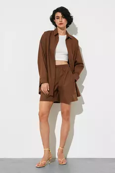 Шорты из хлопка на резинке