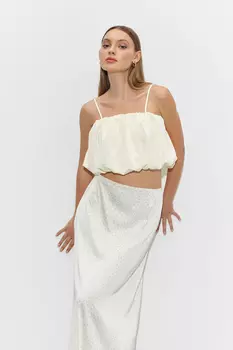 Топ-баллон из сатина