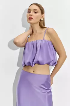 Топ-баллон из сатина